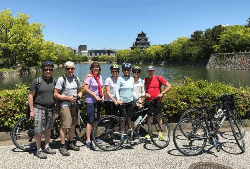 Hiroshima : Visite guidée à vélo du meilleur d'Hiroshima