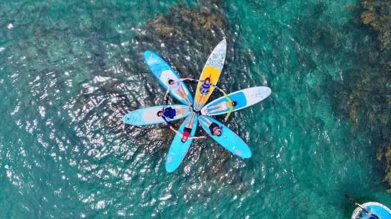 Quy Nhon : excursion en SUP dans les champs d'algues avec photos prises par un drone
