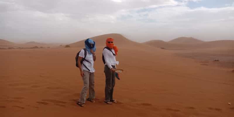 Billet Depuis M'Hamid : 2 jours dans le désert du Sahara à l'Erg Chegaga en 4x4