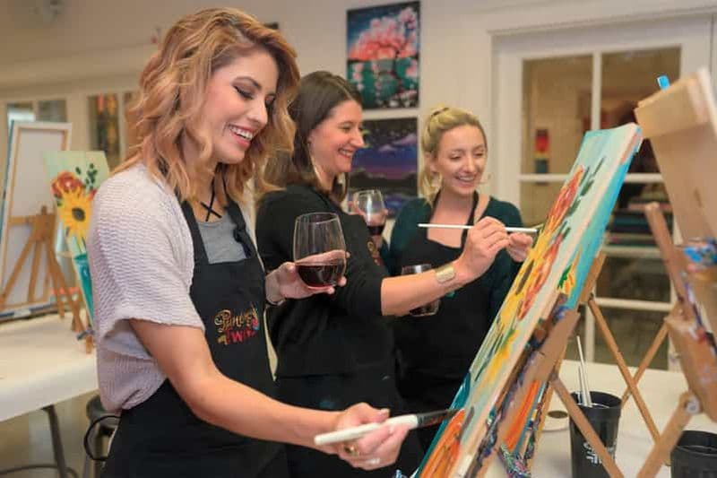 Tbilissi : atelier de peinture et dégustation de vin