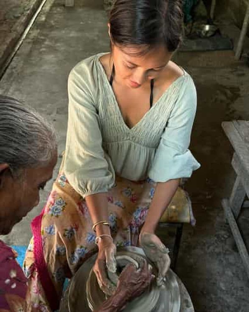 Weligama : Atelier de poterie avec thé et collations