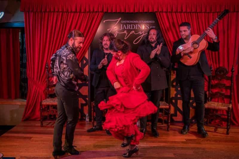 Billet Grenade : spectacle de flamenco dans l'Albayzín - Jardines de Zoraya