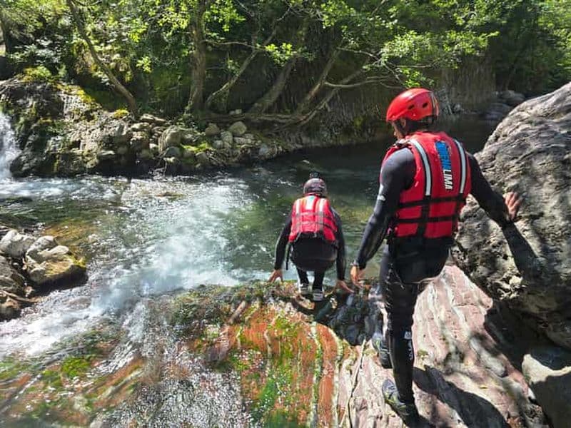 Val Graveglia : aventure de canyoning