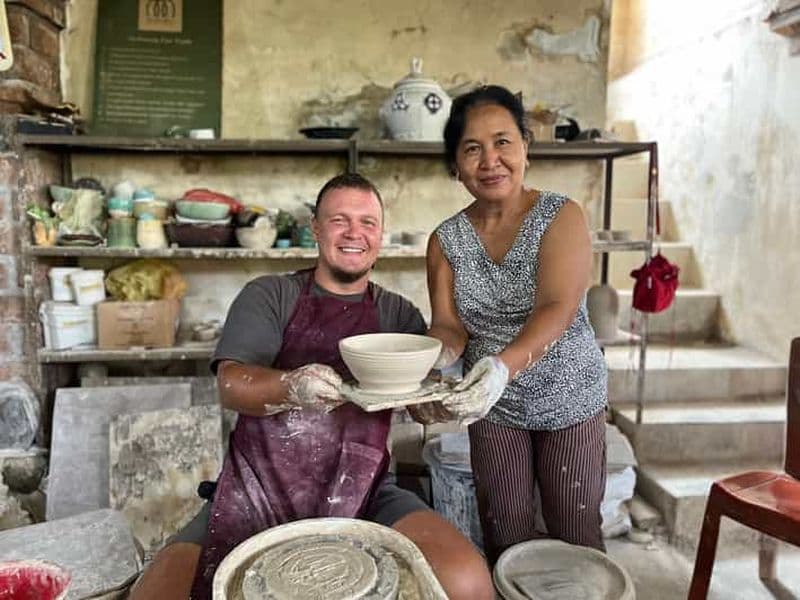 Canggu : atelier de poterie avec un artiste balinais et souvenir