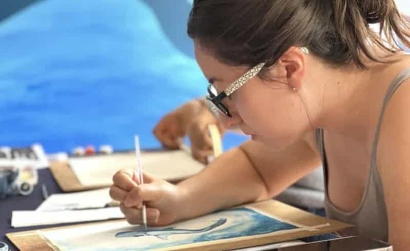 Carthagène : atelier d'aquarelle au coucher du soleil avec chicharrón et bière