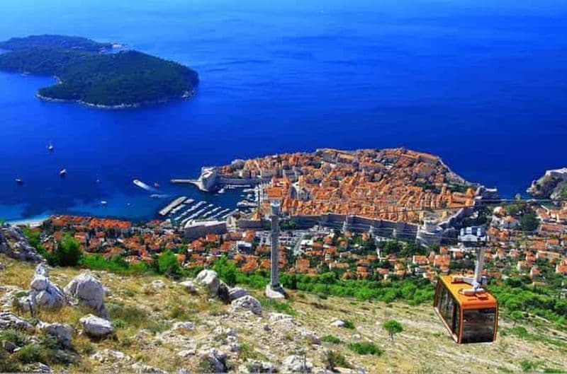 Billet Visite touristique privée de Dubrovnik et montée en téléphérique