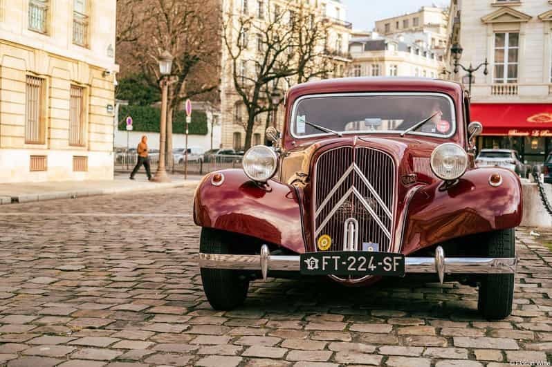 Billet Paris : Visite guidée privée de la ville en Traction Avant ou DS 21