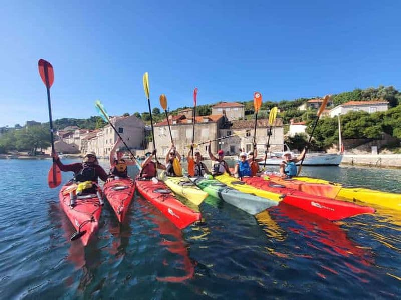 Excursion en kayak et à vélo dans les îles Élaphites