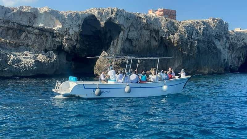 Syracuse : sortie en bateau à Ortigia avec grotte marine et snorkeling