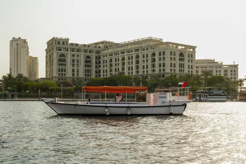 Billet Jaddaf : sortie en bateau Abra à Creek Harbour et au souk de l'or