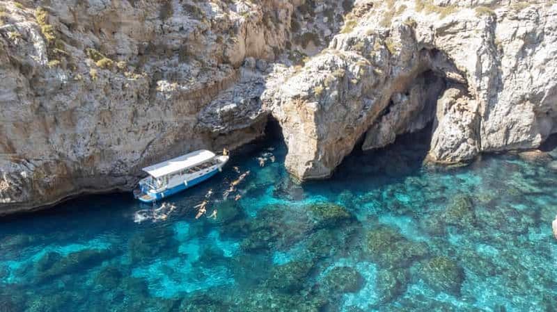 Billet Au départ de Trapani : Croisière dans les grottes de Marettimo et dégustations de produits locaux