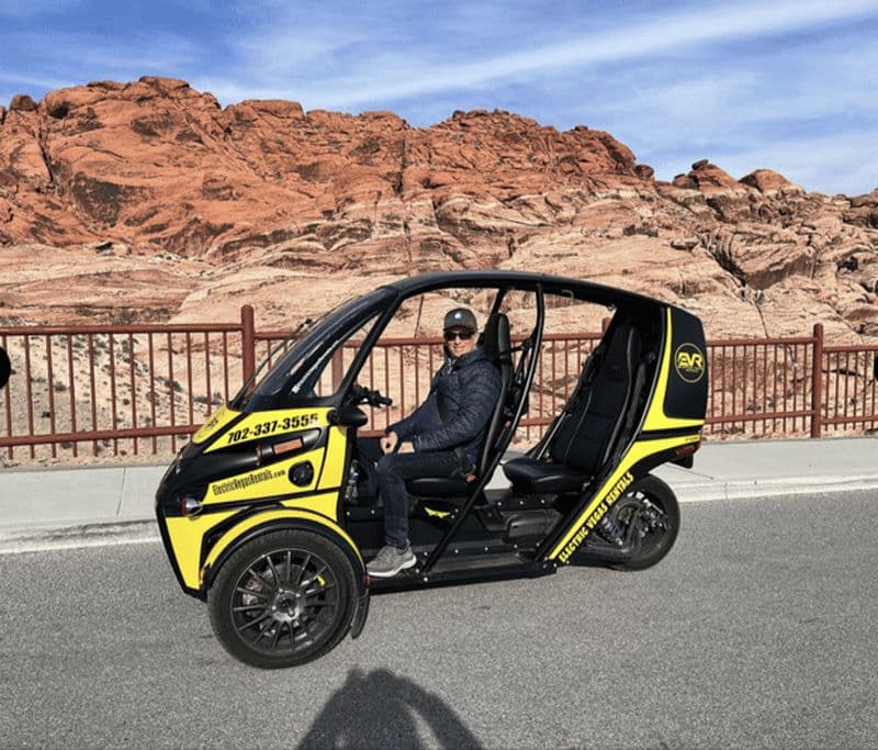 Depuis Las Vegas : Aventure en voiture électrique à Red Rock