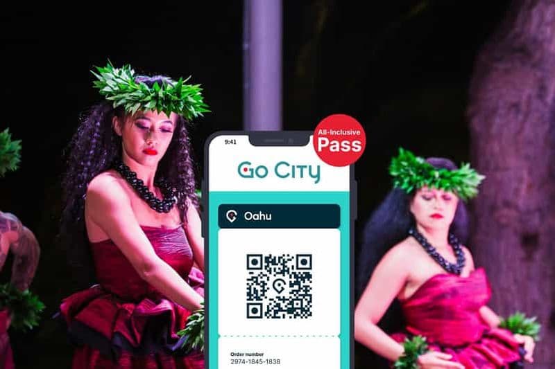Billet Hawaï : Pass pour les attractions d'Oahu avec luau haut de gamme