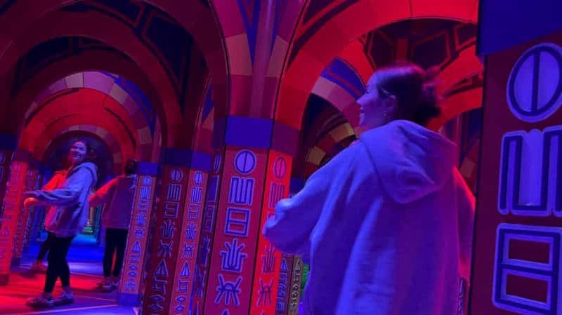 Orlando ICON Park : combo labyrinthe de miroirs et salle de jeux