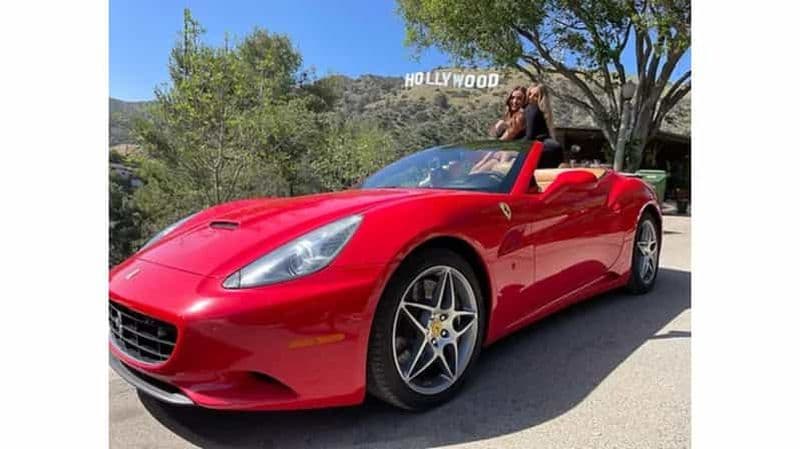 Billet Los Angeles : Visite privée en Ferrari (Drive or Ride)