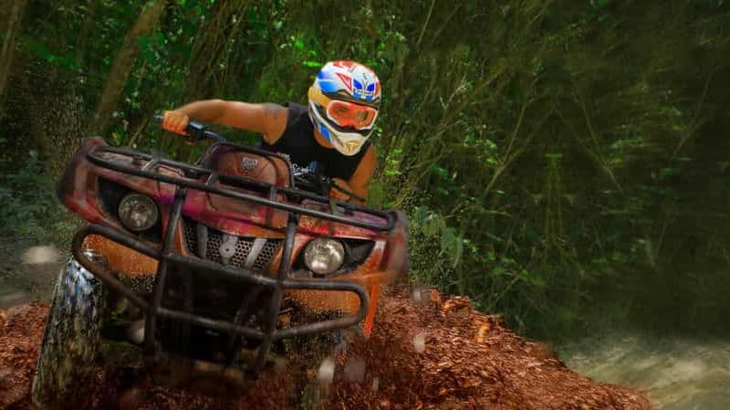 Cancun : Quad, tyrolienne et aventure en cénote dans la jungle