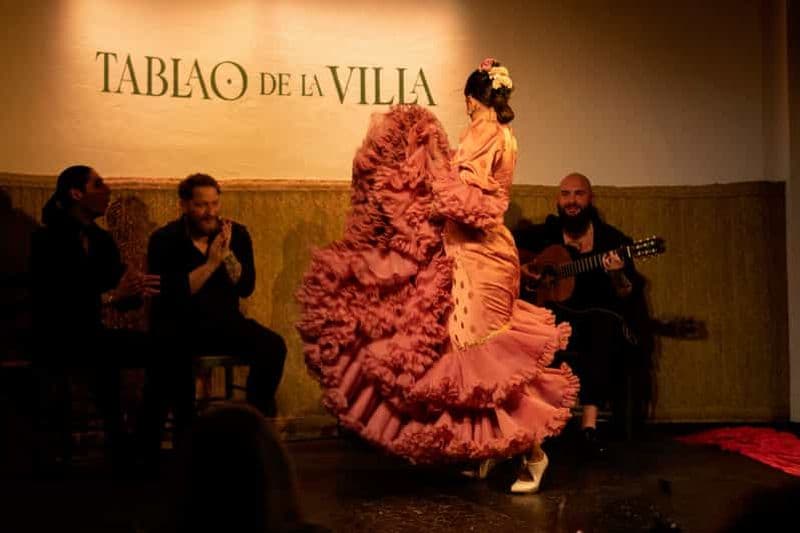 Billet Madrid : Spectacle de flamenco au Tablao de La Villa