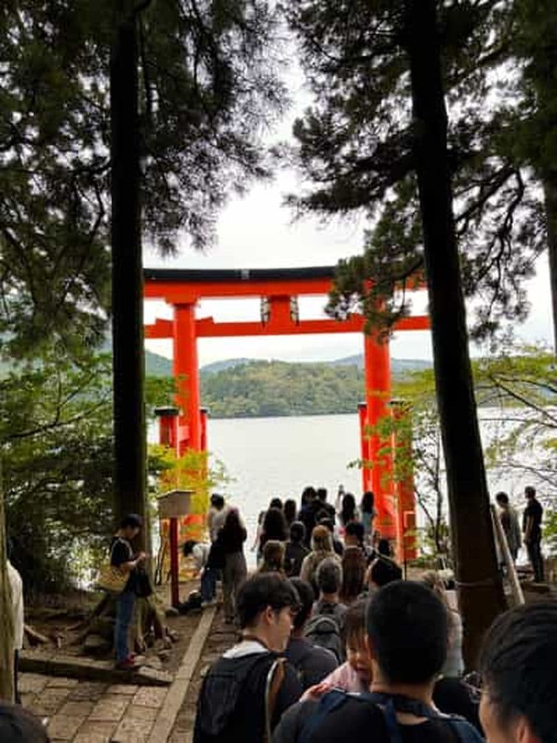 Billet Hakone privé : croisière sur le lac Ashi, onsen et vues sur le mont Fuji