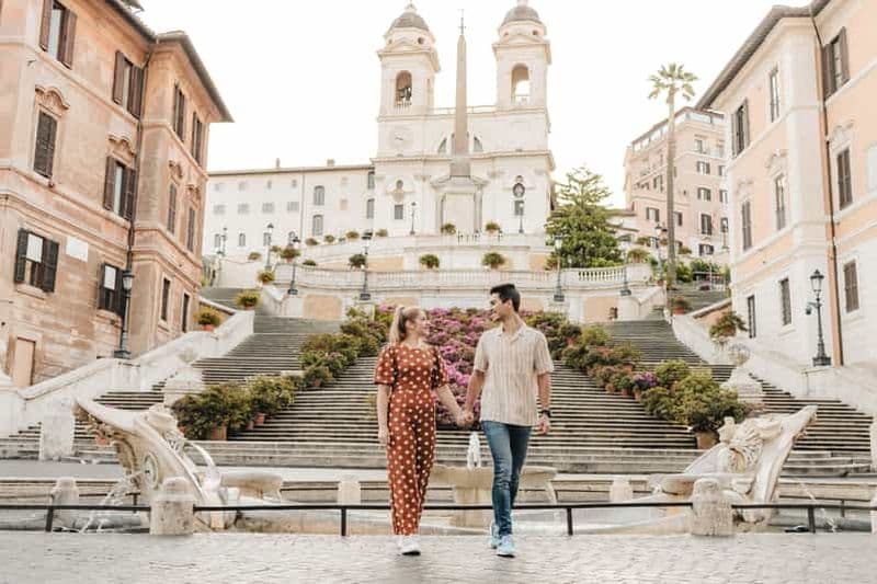 Billet Rome : Photoshoot de la Place d'Espagne (tôt le matin)
