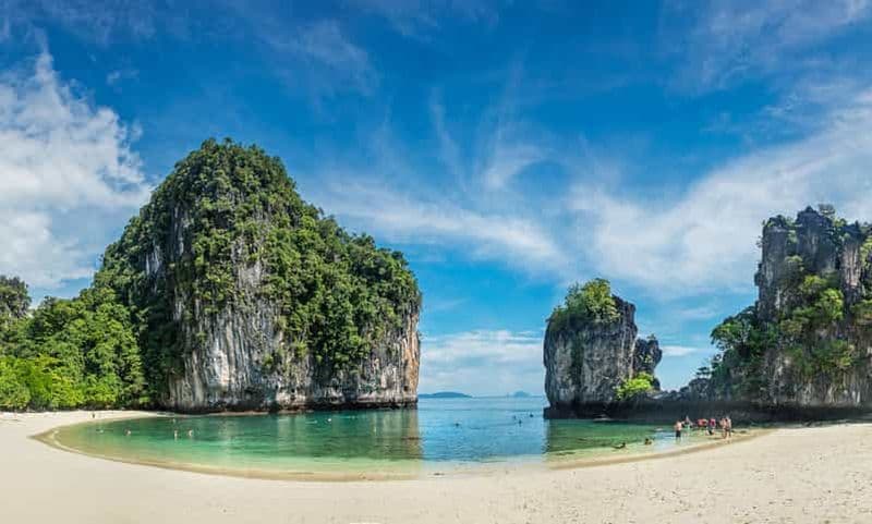 Billet Krabi : plongée en apnée aux îles Hong avec déjeuner en bateau à longue queue