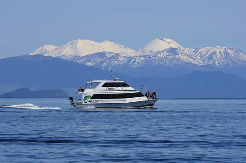Billet Lac Taupo : 1,5 heure de gravures rupestres maories 17h00 Croisière