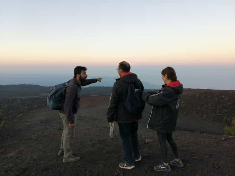 Au départ de Taormine : Randonnée d'une demi-journée en soirée sur l'Etna