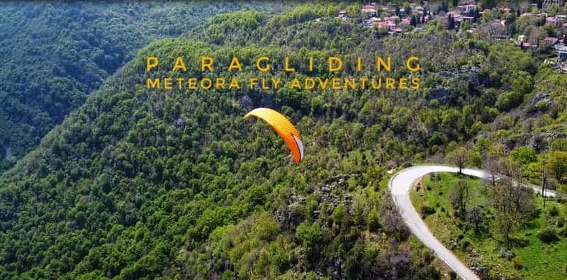 Vol en parapente en tandem aux Météores