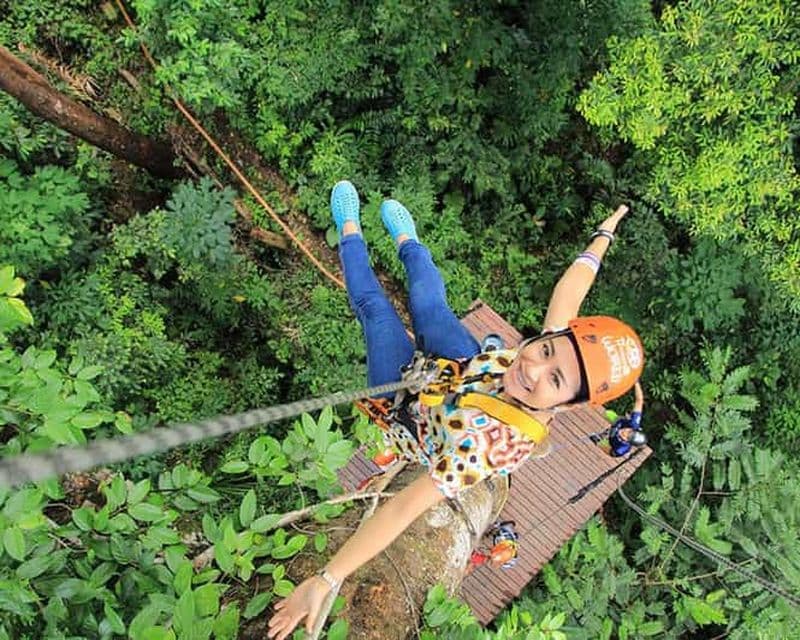 Depuis Marrakech : Tyrolienne dans les montagnes de l'Atlas et randonnée
