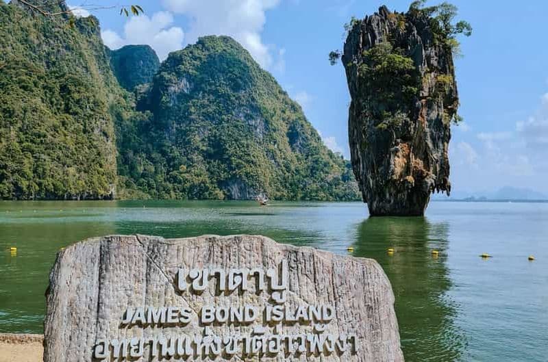 Billet Depuis Phuket : L'île de James Bond en excursion d'une journée en hors-bord