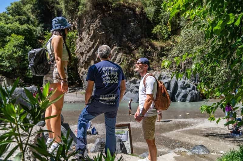 Billet Au départ de Catane : L'Etna et le fleuve Alcantara