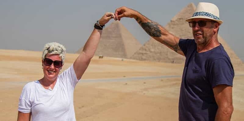 Billet Visite touristique du Caire d'une demi-journée aux Pyramides de Gizeh et au Sphinx