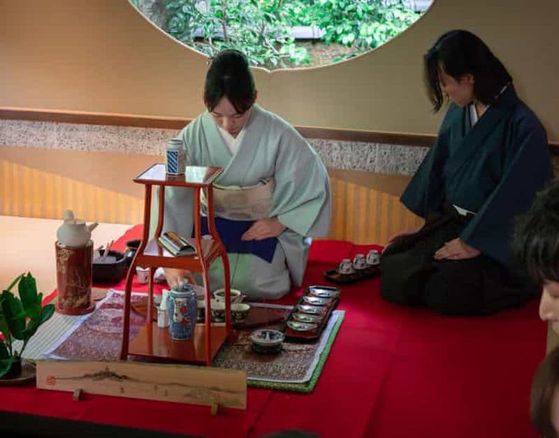 Billet Cérémonie zen et thé dans un jardin privé de Kyoto