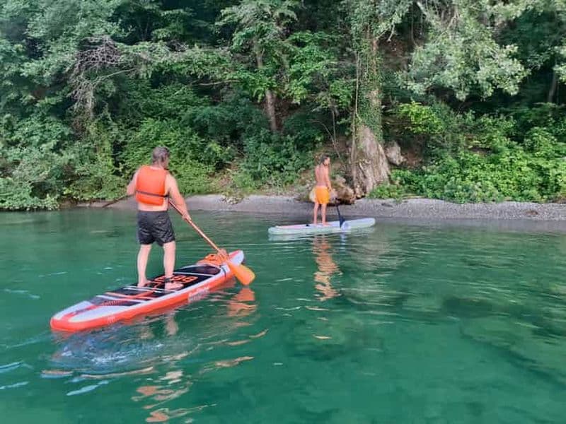 Billet Lac d'Iseo : location de planches à pagaie