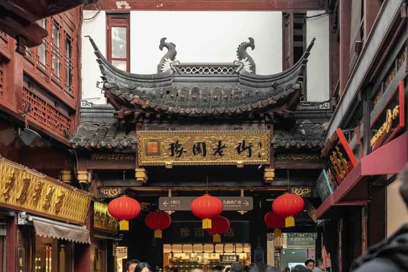 Billet Shanghai : Yuyuan, visite de la vieille ville et du temple du Dieu de la ville - Pourboire