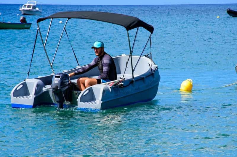 Billet Visite du Plus beau Aquarium Naturel de Guadeloupe en Bateau sans Permis 4H