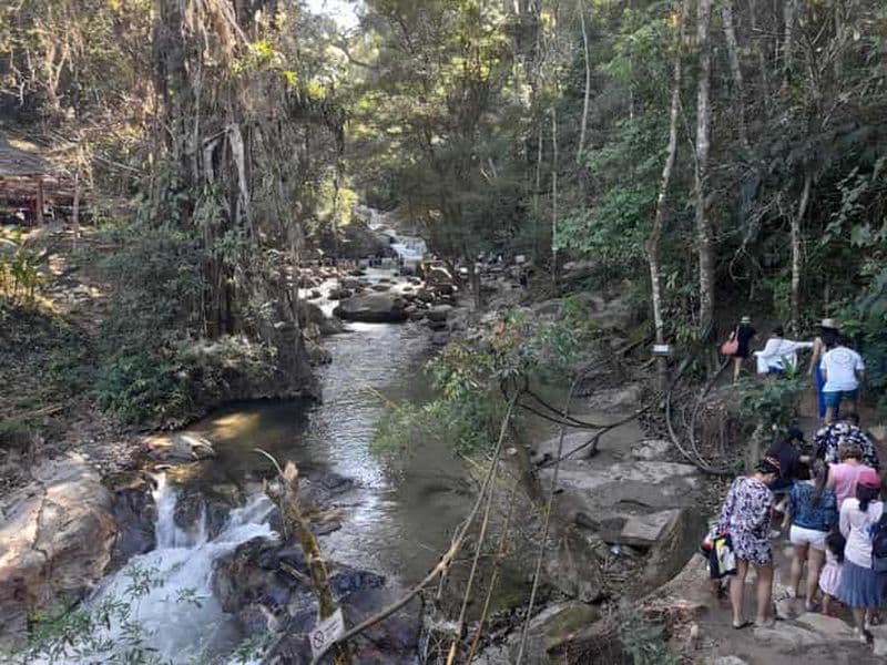 Medellín : excursion d'une journée avec descente en bouée et barbecue, prise en charge à l'hôtel