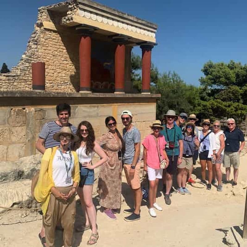 Billet Visite guidée du palais de Knossos (sans billets)