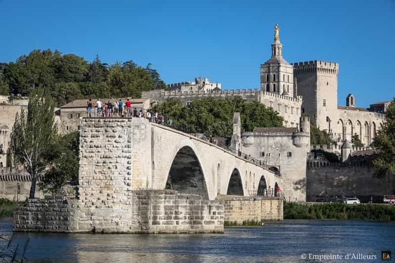 Billet Avignon : Palais des Papes, pont et jardins Entrée