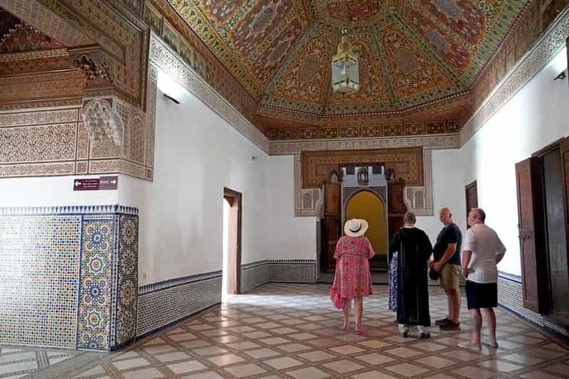 Billet Marrakech : visite du palais Bahia, du jardin secret, du souk et de la médina