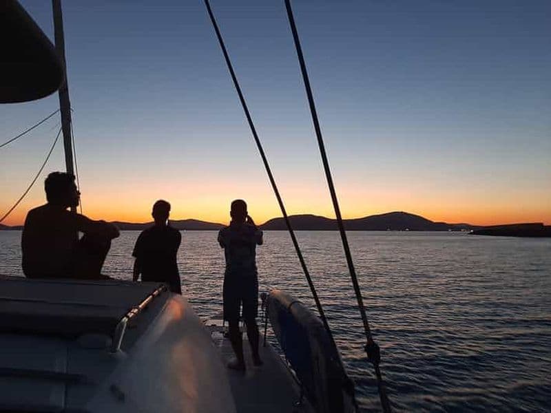 Excursion en catamaran au coucher du soleil à Alghero