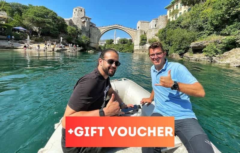 Billet Sarajevo : Mostar, Konjic, Počitelj, maison soufie et cascades