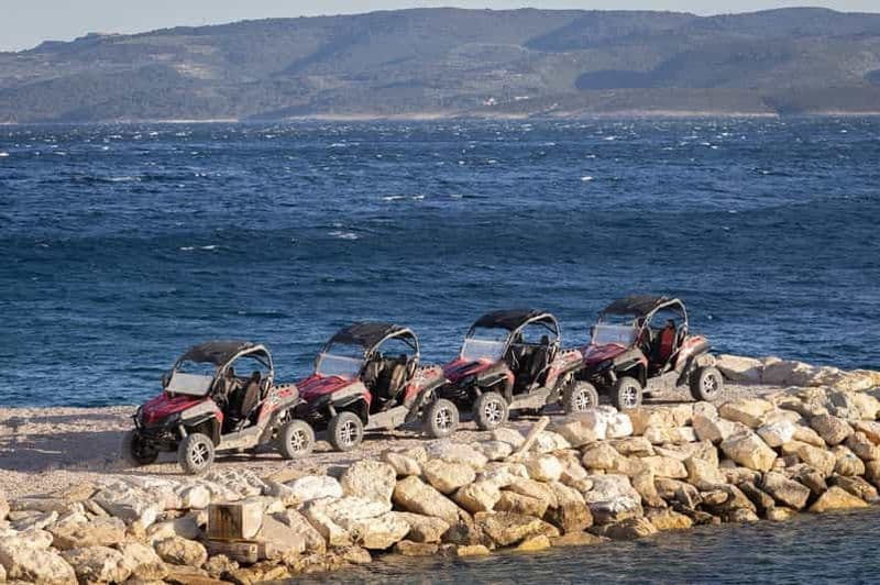 Omiš : excursion en buggy pour 2 personnes avec déjeuner et dégustation de vin