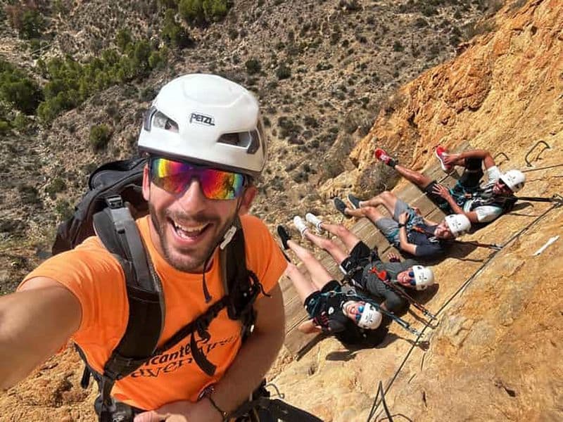 Redovan Via Ferrata, Section Sportive k2-k4