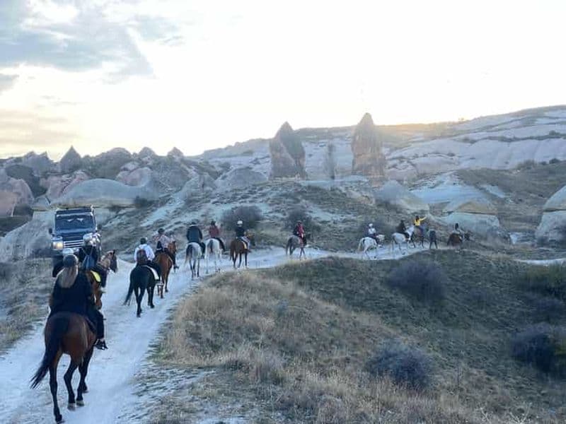 Cappadoce : Promenade à cheval de 2 heures et excursion en quad d'une heure