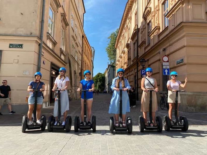 Billet Cracovie : 1 heure de location de Segway avec séance de photos