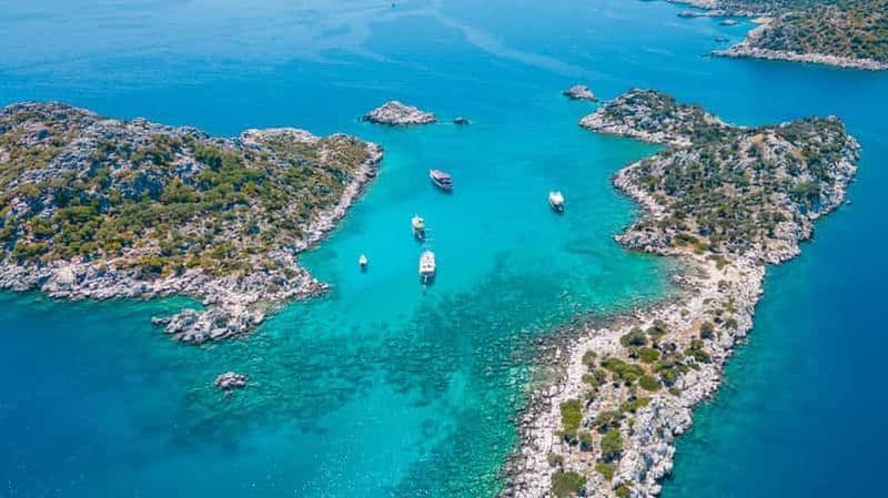 Billet Naviguez en Turquie : Croisière en goélette de Kas à Demre en passant par Kekova