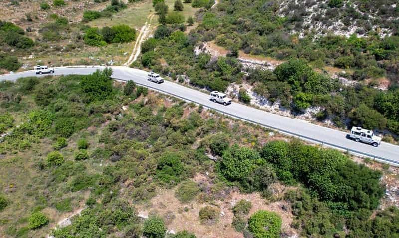 Billet Au départ de Protaras : Visite d'une jounée jounée en Jeep Safari avec déjeuner