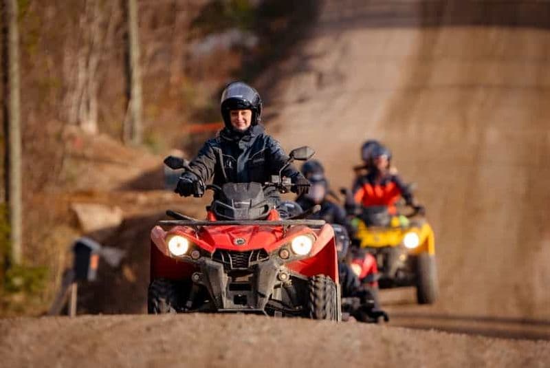 Billet Rovaniemi : Safari en quad, visite d'un élevage de rennes et de huskys