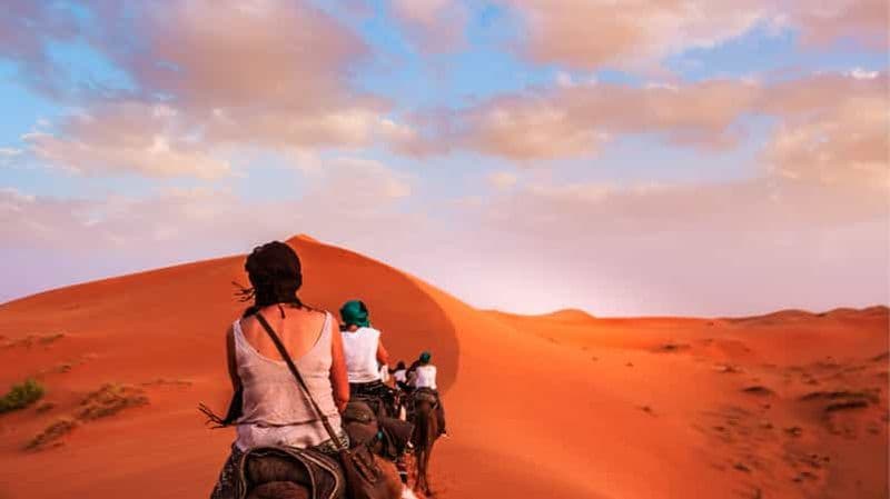 Billet Depuis Marrakech : Excursion de 2 jours dans le désert du Sahara jusqu'à Fès ou Marrakech