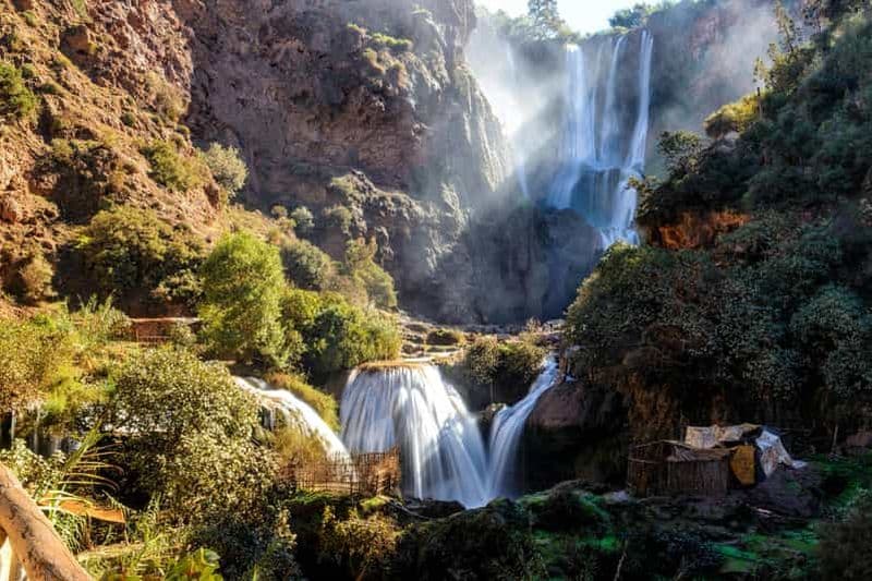 Billet Au départ de Marrakech : Excursion d'une journée aux cascades d'Ouzoud